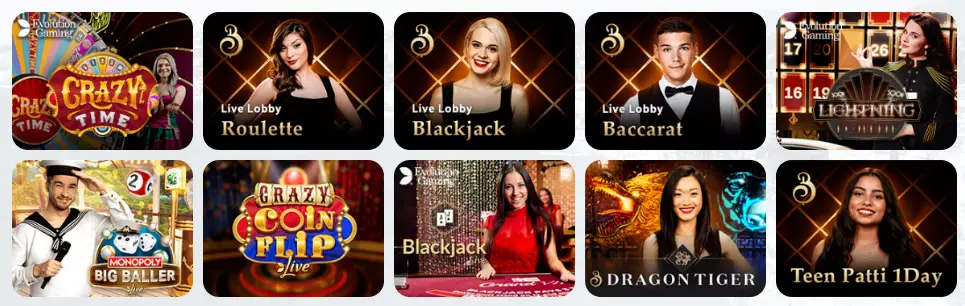 Giochi di casinò dal vivo TotoWin24 Casino