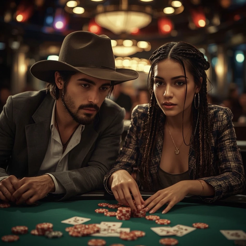 foto di due giocatori di poker TotoWin24 Casino